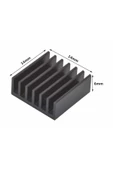 14x14x6mm Aluminyum Soğutucu Siyah Termal Etiket Raspberry Xbox thumbnail 8