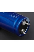 100F 2.7V Süpercap 22x45mm DIP Süper Kapasitör Enerji Depolama Güneş Rüzgar Akü Batarya Güç thumbnail 5