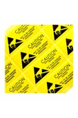 10 Adet Antistatik Uyarı Etiketi Elektrostatik Elektrik Esd Ikaz Caution Dikkat Yapışkan Stiker thumbnail 3