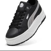 Puma Karmen II Metallic Dream Siyah Kadın Sneaker spor ayakkabı - 398892 02 - 1