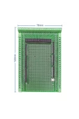 Arduino Mega 2560 Terminal Adaptör Shield Klemens Genişleme Kartı Prototipleme Kolay Bağlantı - 2