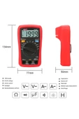 Unı-t Ut33a+ Dijital Multimetre Mini Cep El Tipi Voltmetre Ampermetre thumbnail 5