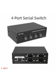 MT-VIKI 4 Port RS232 Switch MT-223-4 Db9 Seri Port Anahtarlayıcı 1 IN 4 OUT PC Printer Haberleş thumbnail 5