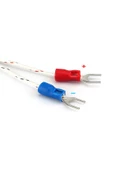K Type Thermocouple 1 Metre Silindir Tip Başlık Sıcaklık Isı Sensörü 0C / 800C Paslanmaz Çelik Prob - 3