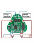 3s 8a 12v Bms Koruma Kartı 18650 Batarya Lityum Li-on Lipo Pil Aşırı Şarj Deşarj Koruma Kartı thumbnail 5