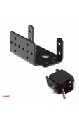 Servo Motor Metal Montaj Parçası Braket Mg995 Mg996r S3003 Td-8120mg Alüminyum Tutucu thumbnail 4
