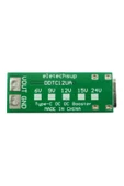 Type C Usb 5v To 12v Boost Modül 9w Dc Voltaj Yükseltici Taşınabilir Minik Güç Kaynağı Step Up - 8
