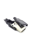 Kutulu Usb Type A Erkek Soket Usb 2.0 4 Pin Plastik Kapak Dıy Tip Elektronik Cihaz Usb Port thumbnail 4