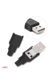 Kutulu Usb Type A Erkek Soket Usb 2.0 4 Pin Plastik Kapak Dıy Tip Elektronik Cihaz Usb Port thumbnail 5