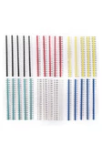 30 Adet 40 Pin Erkek Header Seti 6 Renkli 2.54mm Kırılabilir thumbnail 2