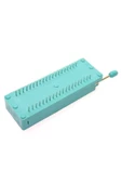 40 Pin Zif Soket Mandallı Kolay Entegre Montaj Aparatı Geliştirme Kartı Altın Kaplama 2.54mm DIP ZIF - 3