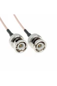 50cm Rg316 Bnc Erkek Erkek Kablo 50ohm Koaksiyel Uzatma Bağlantı Osiloskop Labaratuar thumbnail 5
