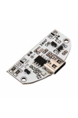 Type C Usb Besleme Dokunmatik Led Dimmer Modül 3.7V Lion Lityum Pil Şarj 3W Parlaklık Kontrol Anaht - 8