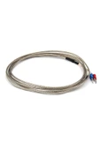 K Type Thermocouple 1 Metre Silindir Tip Başlık Sıcaklık Isı Sensörü 0C / 800C Paslanmaz Çelik Prob - 8