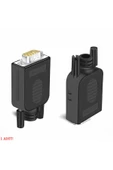 Kutulu DB9 Erkek Konnektör 9 Pin D-Sub Seri Port Terminal Adaptör RS232 RS485 thumbnail 5