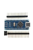 Arduino Nano 3.0 Type C Atmega328 Ch340 Açık Kaynak Kod Yazılım Geliştirme Eğitim Kartı thumbnail 7