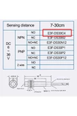 E3f-ds30c4 Ir Kızılötesi Mesafe Sensörü Mz80 Npn No Infrared Optik 30cm Engel Algılayıcı Proximity thumbnail 7