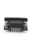 DB9 90 Derece Erkek Bağlantı Konnektörü DSUB 9 Pin Pcb Montaj Tip RS232 Rs485 Data Bağlantı Soketi thumbnail 3