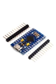 Arduino Pro Micro Atmegau4 Micro Usb 5v 16mhz Atmel Mini Mcu thumbnail 1