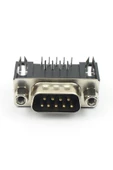 DB9 90 Derece Erkek Bağlantı Konnektörü DSUB 9 Pin Pcb Montaj Tip RS232 Rs485 Data Bağlantı Soketi thumbnail 6