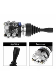 Hka1-41z04 Joystick 4 Yön No Kumanda Kolu Momentary Anlık 10a 250v Monolever Anahtar thumbnail 7