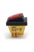 30a 250v On-off Anahtar Yüksek Akım Kcd4 4 Pin Buton Ip67 Su Geçirmez Led Işıklı Rocker Switch thumbnail 2