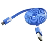 1m Micro Usb Kablo Mavi 1 Metre 480 Mbps Usb 2.0 Hot Swap thumbnail 3