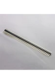 5 Adet 1x40 Pin Erkek Header Tek Sıra 2.54mm 180 Derece Kırılabilir Bölünebilir Konnektör Soket - 5