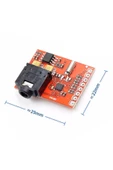 SI4703 FM Stereo Radyo Alıcı Modülü I2C Dijital Programlanabilir Düşük Güç 76Mhz-108Mhz 3.5mm Ses S - 2