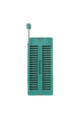 40 Pin Zif Soket Mandallı Kolay Entegre Montaj Aparatı Geliştirme Kartı Altın Kaplama 2.54mm DIP ZIF - 7