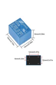 250v 10a Srd-12vdc-sl-c 12v Dc Röle 5 Pin Pcb Montaj Tip 220v No Nc Güç Rölesi thumbnail 6