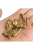 4 Çift 4mm Altın Kaplama Banana Dişi Erkek Soket 40a Pil Batarya Lion Bullet Plug Kablo - 2