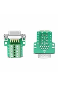 Kutulu DB9 Dişi Konnektör 9 Pin D-Sub Seri Port Terminal Adaptör RS232 RS485 thumbnail 4