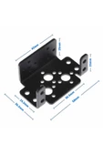 Servo Motor Metal Montaj Parçası Braket Mg995 Mg996r S3003 Td-8120mg Alüminyum Tutucu thumbnail 1