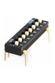 Tristate 8li Dip Switch 8 Pin Siyah Anahtar Açık Kapalı Seçim Adres Ayar + Off - Pull Up/down thumbnail 1