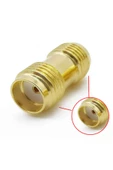 Sma Dişi To Sma Dişi Adaptör Soket Altın Kaplama Soket 0-6ghz Rf Wi-fi Anten Fpv Lorarouter Koaksi thumbnail 1