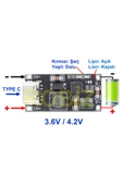 Tp5000 1a 3.6v Lipo Lifepo4 Pil Şarj Modülü 1s 4.2v Lityum Li-ion Batarya Akü Mp3 Mp4 Tablet Pda thumbnail 5