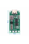 4s 1a 16.8v Lityum Pil Şarj Modülü Type C 18650 Li-ıon Batarya Step-up Boost Cn330x thumbnail 2