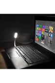 Usb Led Lamba 15cm Beyaz Renk Işık Portatif Taşınabilir Gece Lambası Masa Aydınlatma thumbnail 4