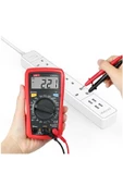 Unı-t Ut33c+ Dijital Multimetre Mini Cep El Tipi Voltmetre Ampermetre thumbnail 2