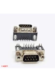 DB9 90 Derece Erkek Bağlantı Konnektörü DSUB 9 Pin Pcb Montaj Tip RS232 Rs485 Data Bağlantı Soketi thumbnail 8