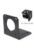 Nema 23 Nema 57 Step Motor L Tip Metal Montaj Parçası Braket Metal Taban Tutucu Montaj thumbnail 7