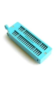 40 Pin Zif Soket Mandallı Kolay Entegre Montaj Aparatı Geliştirme Kartı Altın Kaplama 2.54mm DIP ZIF - 2