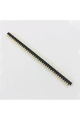 1x40 Pin Precision Erkek Header Tek Sıra 2.54mm 180 Derece Altın Kaplama Yuvarlak Kırılabilir thumbnail 7
