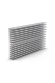 6cm X 10cm X 1cm Alüminyum Metal Soğutucu Blok Radyatör Amfi Led Entegre Transistor Vga Ram Memory thumbnail 2