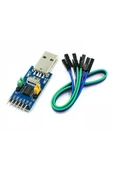 CH341T Usb to Ttl IIc Uart Çevirici Modül I2c Seri Port Haberleşme Adaptör Isp Arduino thumbnail 8