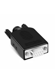 Kutulu DB9 Dişi Konnektör 9 Pin D-Sub Seri Port Terminal Adaptör RS232 RS485 thumbnail 2