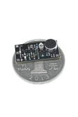 Mikrofonlu Fm Radyo Verici Modül 88-115mhz Mini Kablosuz Ses Aktarım Kartı 100 Metre Dc 2v/9v thumbnail 2