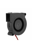 5015 12V DC Salyangoz Fan 2 Pin 3D Yazıcı Soğutma Fanı Santirfüj Havalandırma Klima Türbin Kuluçka thumbnail 6