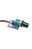 DC 12V PWM Fan Hız Kontrol Devresi Zfc4-1km Ayar Potlu Anahtarlı Pc Cpu - 7